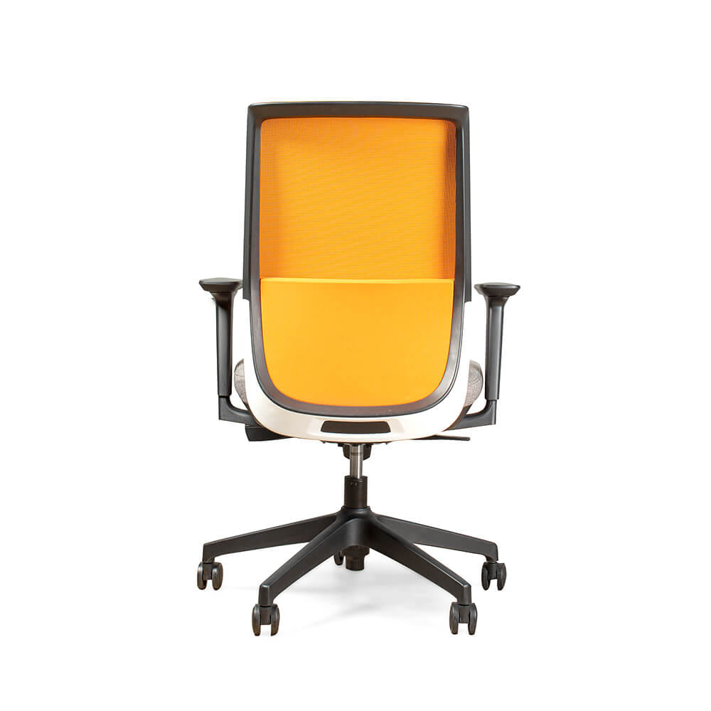 เก้าอี้สำนักงาน DF PROCHAIR รุ่น Loop สีส้ม